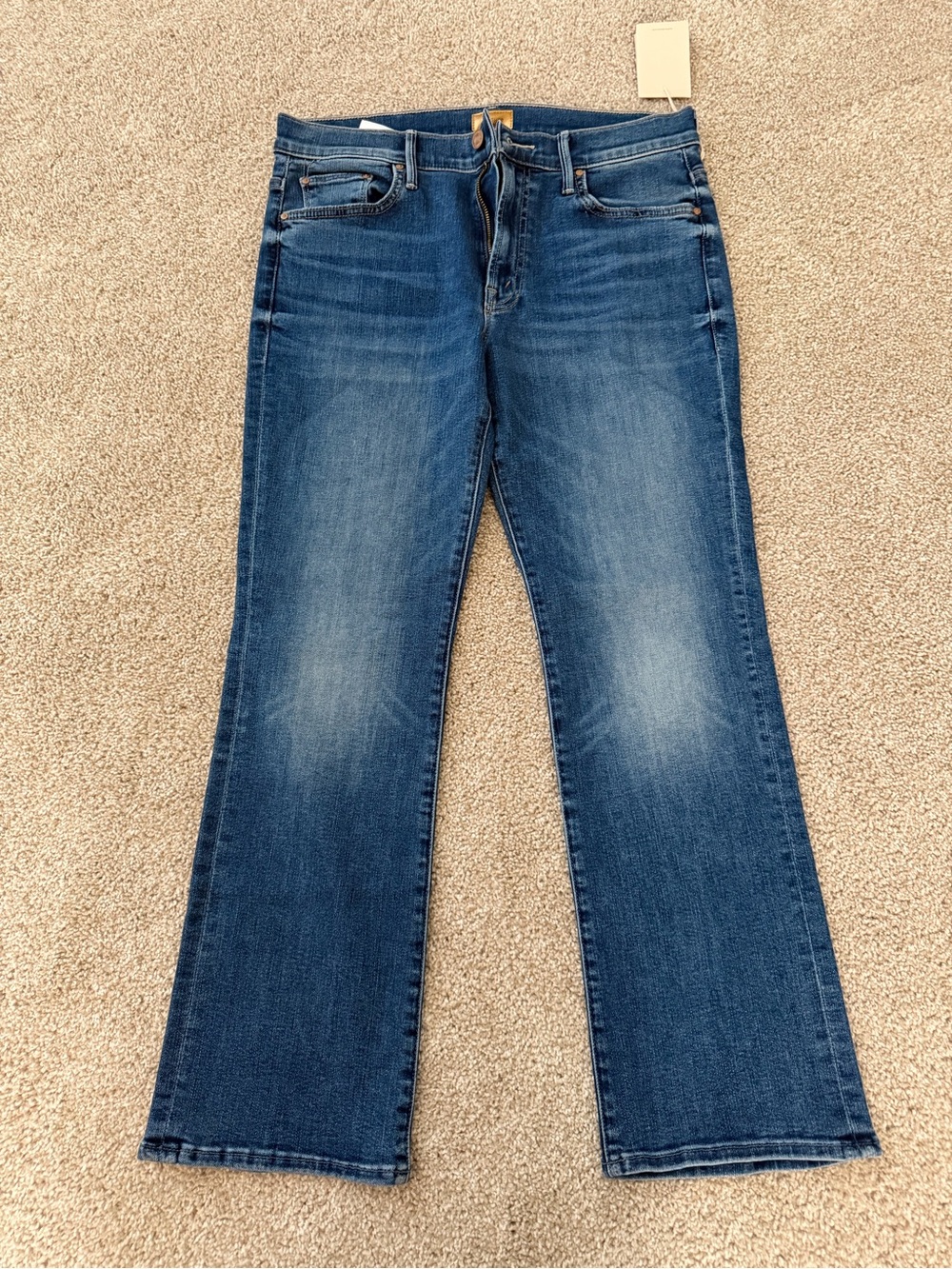 Mother Denim - Lil Insider Flood (Over The Top) jeans 31 NWT - Picture 4 of 7